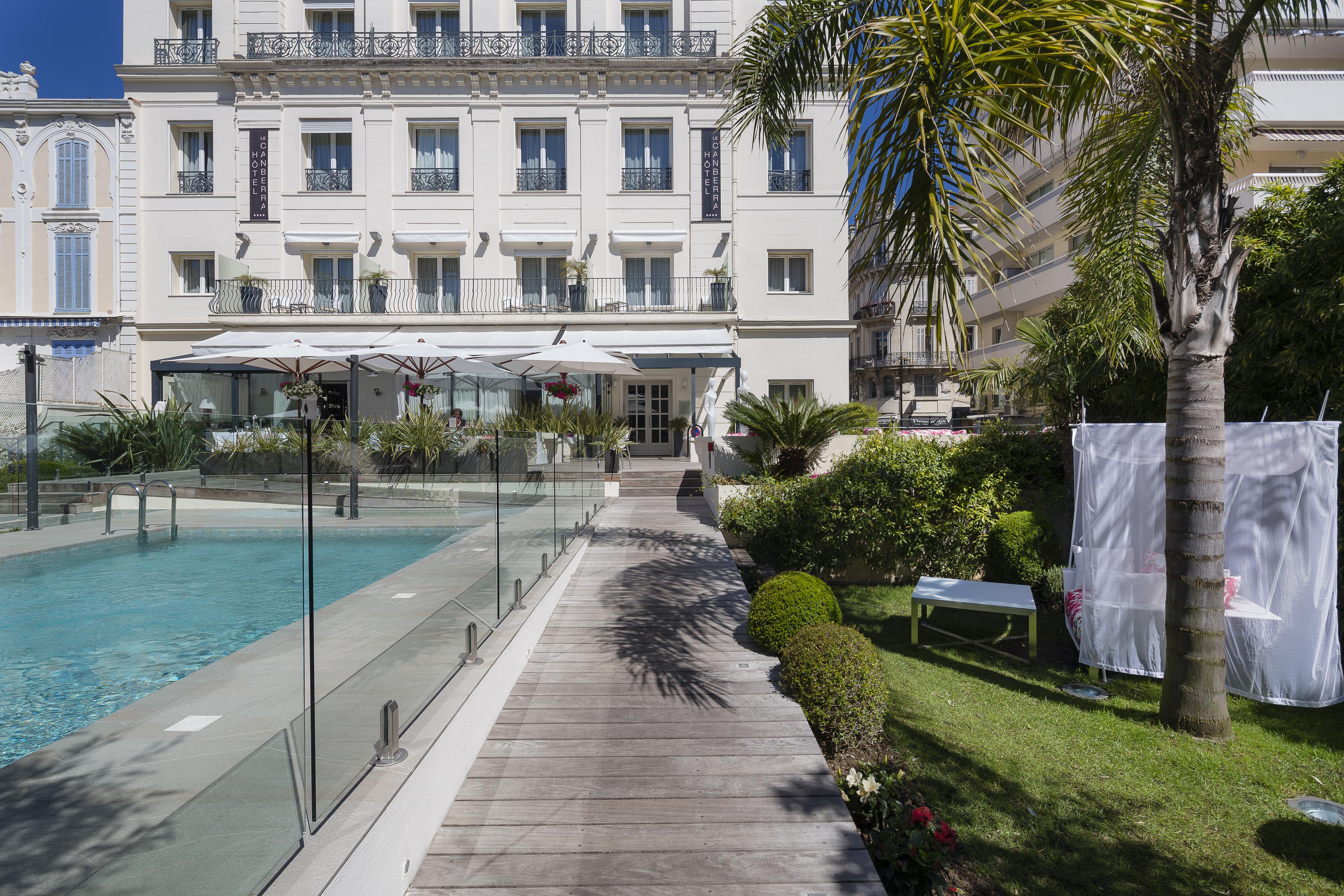 Hotel Le Canberra Cannes Exteriör bild