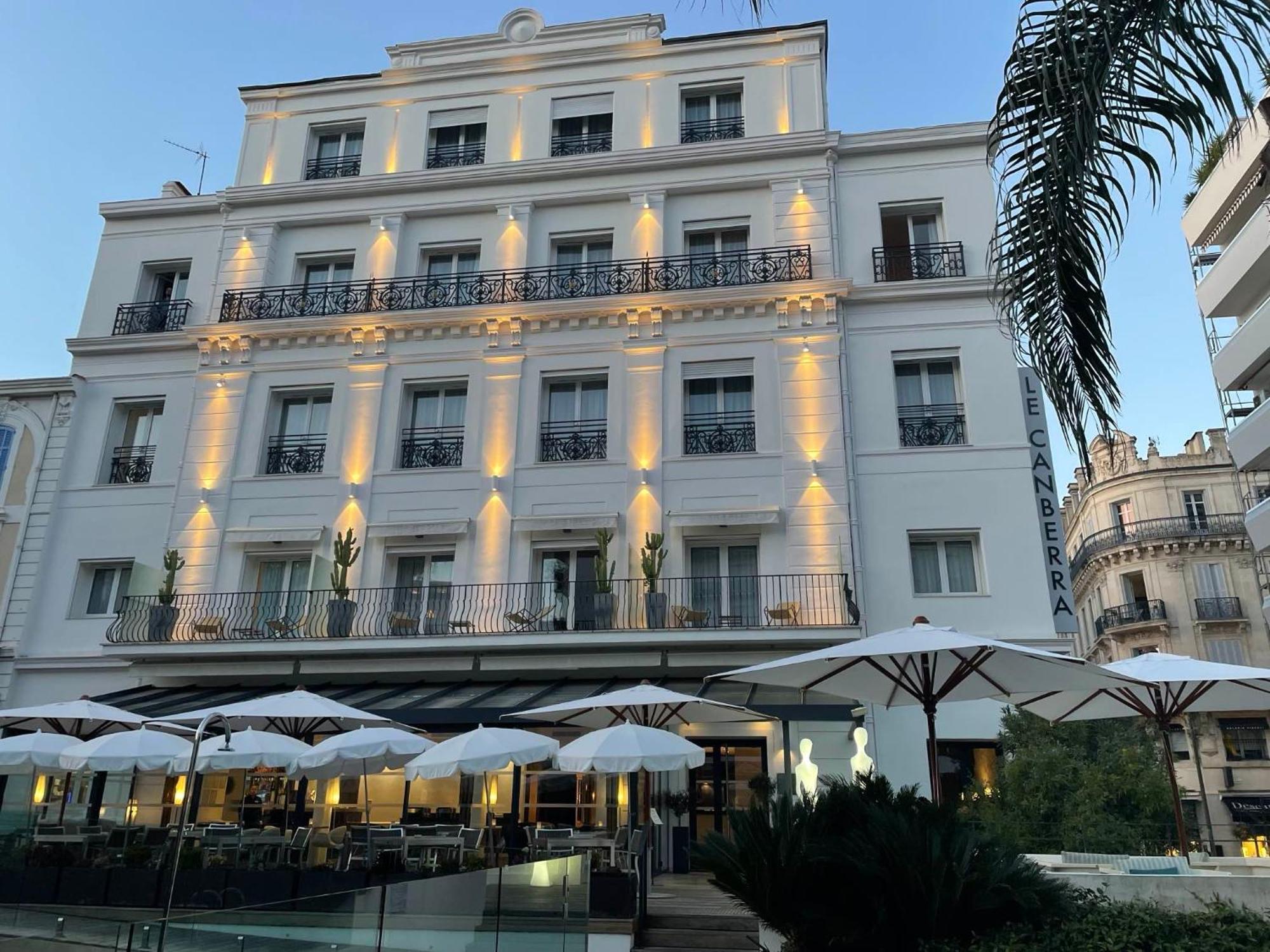 Hotel Le Canberra Cannes Exteriör bild