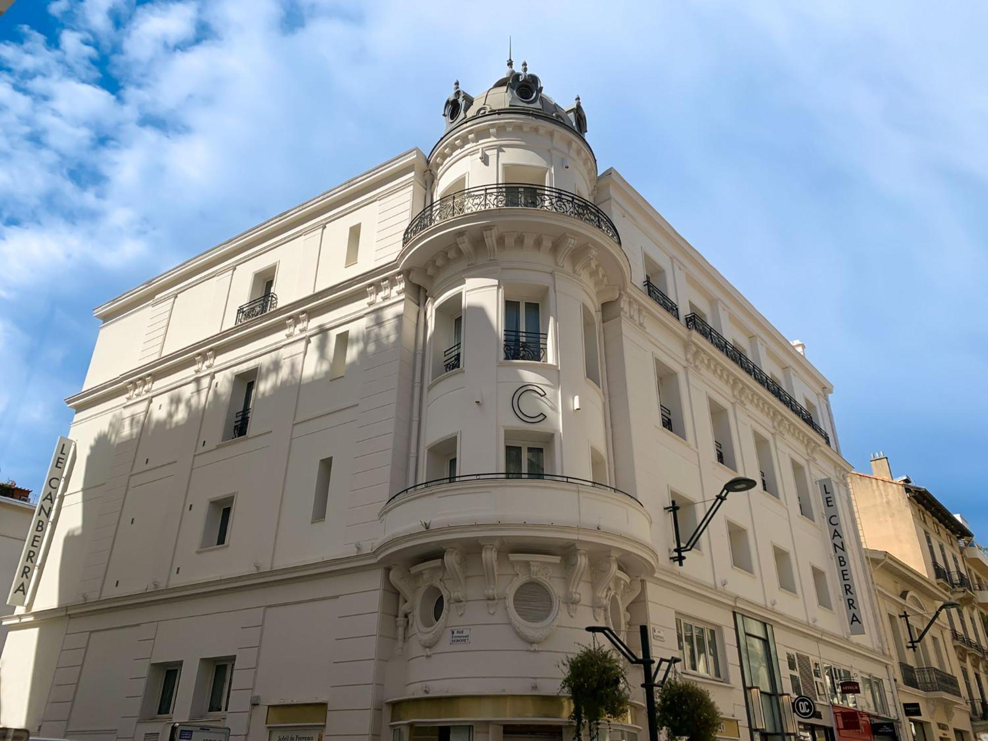 Hotel Le Canberra Cannes Exteriör bild